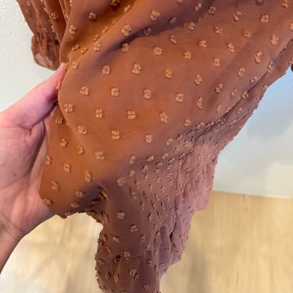 burnt orange dress SZ 5-6Y - Picture 3 of 3